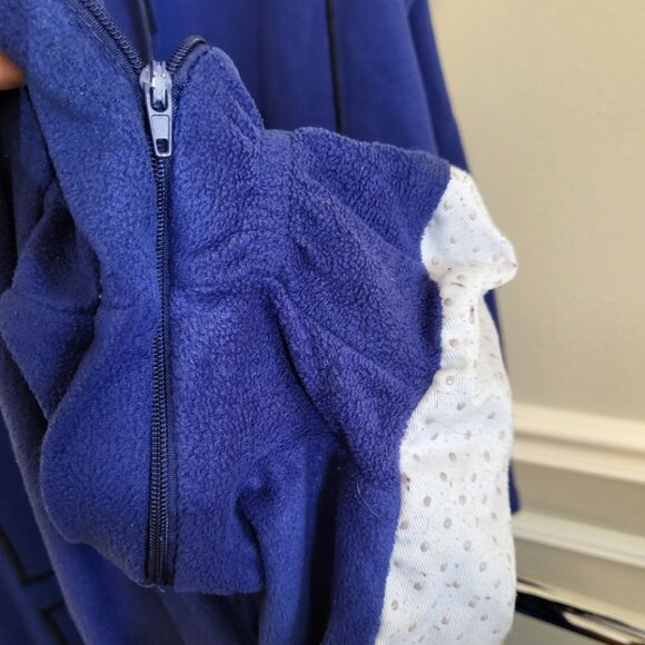 BBC Doctor Who: Adult Tardis Onesie Pajamas Size Large - Picture 6 of 14